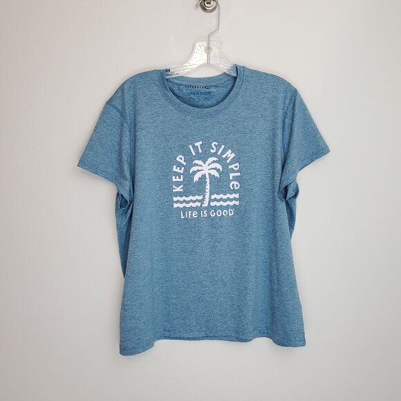 Life is Good Active Performance "Keep it Simple" tee - Picture 9 of 9